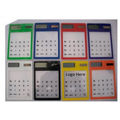 New Design Solar Power Transparent Touch Screen Calculator